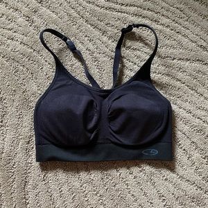 EUC C9 Champion Sports Bra Black Size Small Stretchy